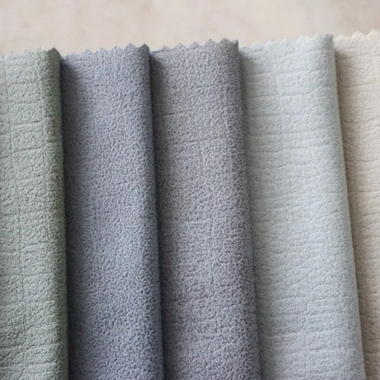Elephant Skin Embossed Microsuede Upholstery Fabric Vintage Crack Sofa Furniture suppliers Elephant Skin Embossed Microsuede Upholstery Fabric Vintage Crack Sofa Furniture suppliers